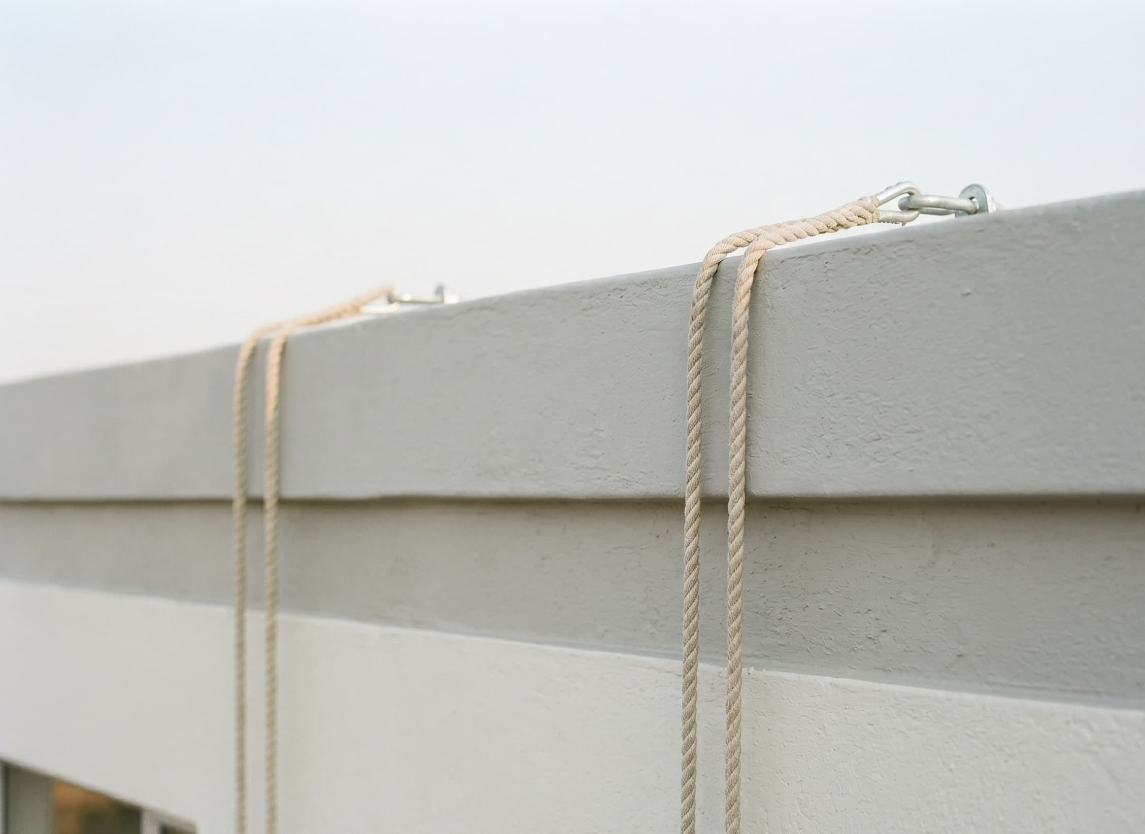 Completed balcony and façade coating after rope access on a Gauteng apartment block