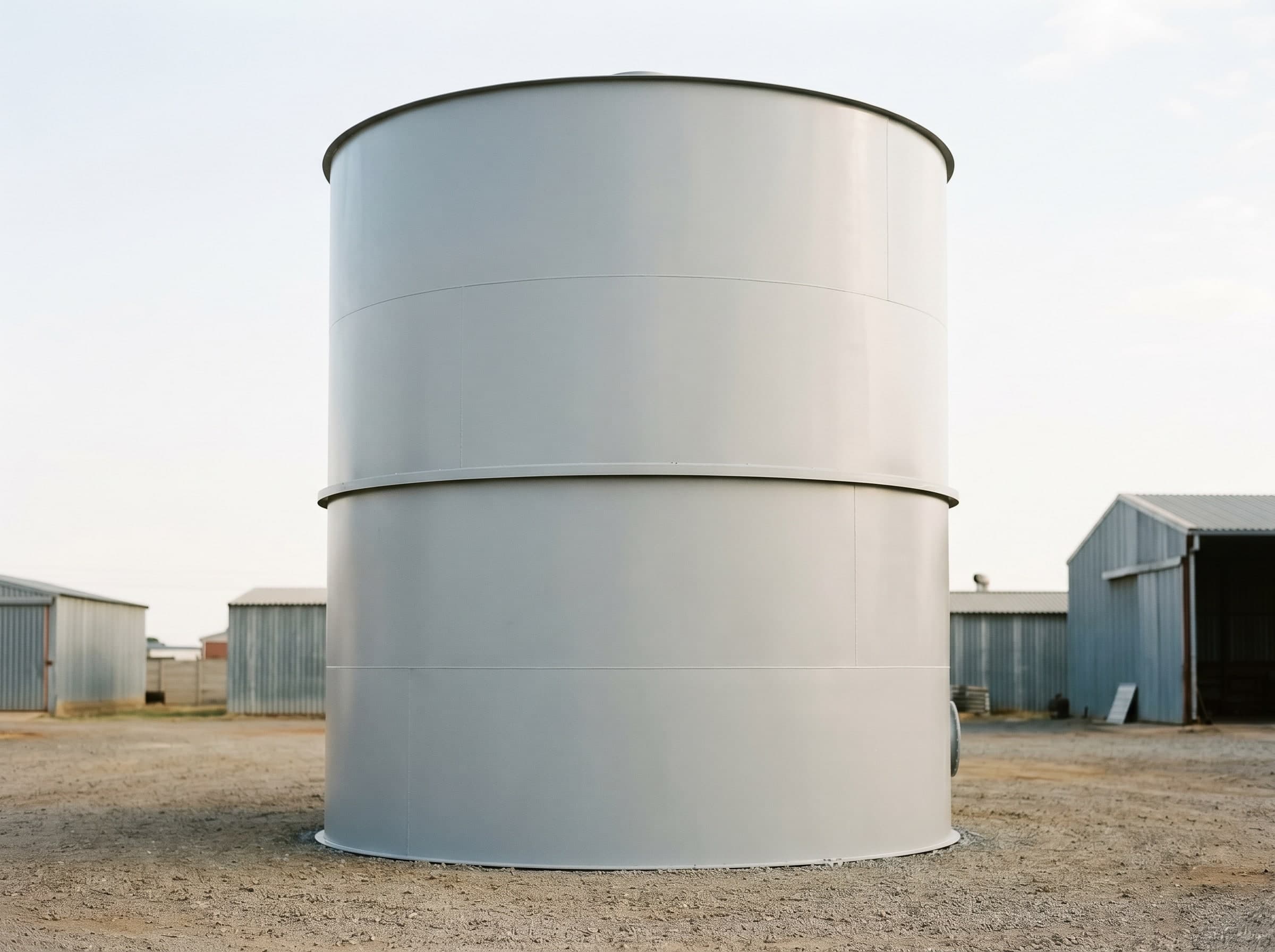 Close-up of corrosion protection at a column base plate in Gauteng