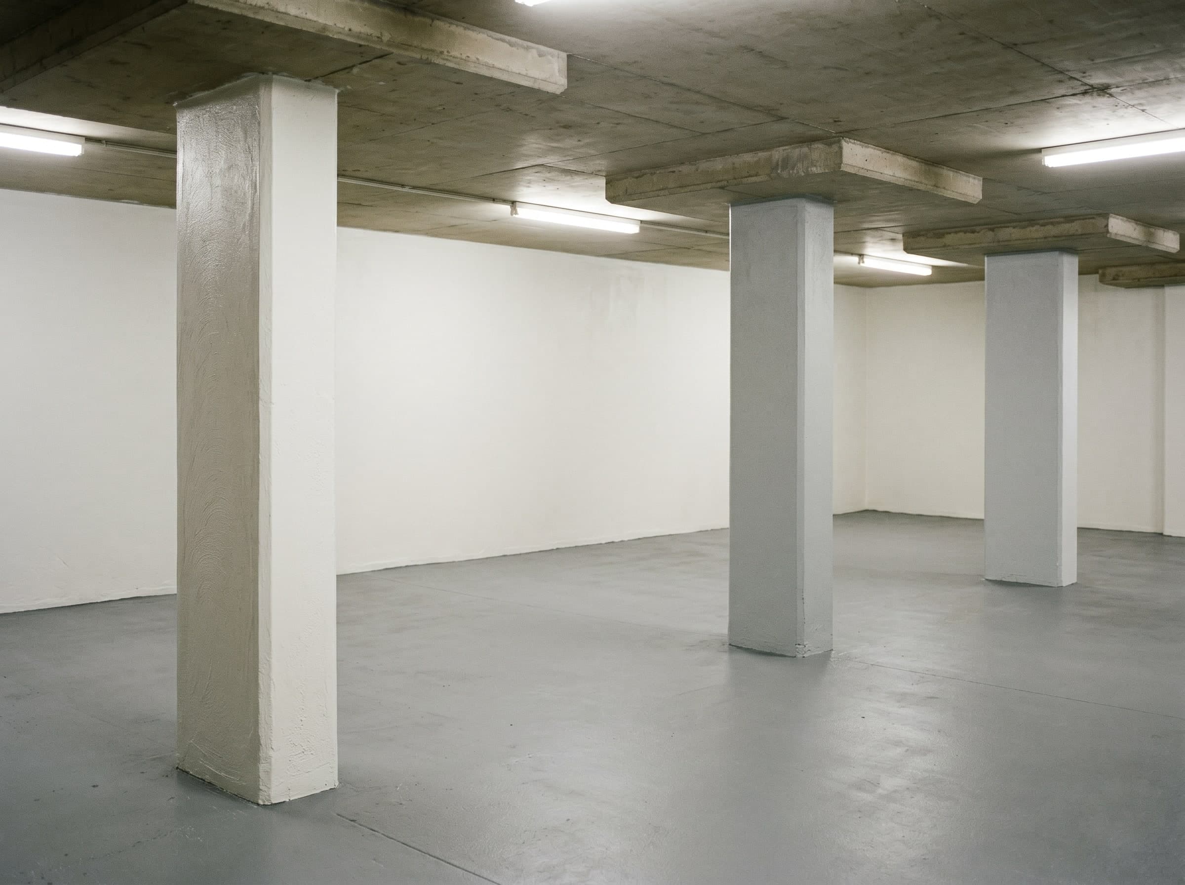Completed parking deck coatings on a larger shopping centre level in Gauteng
