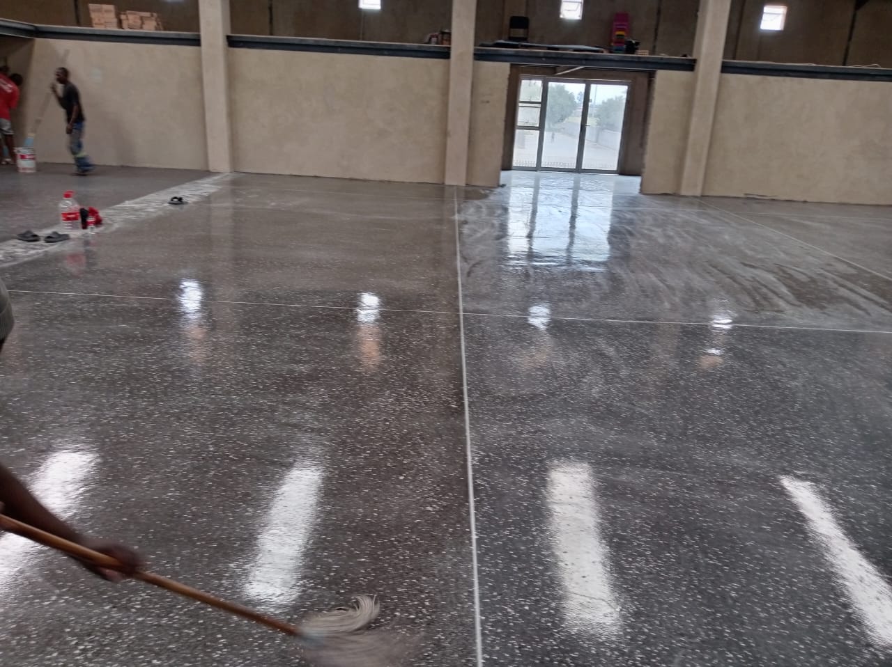 SANS-compliant warehouse line marking and traffic demarcation in Isando