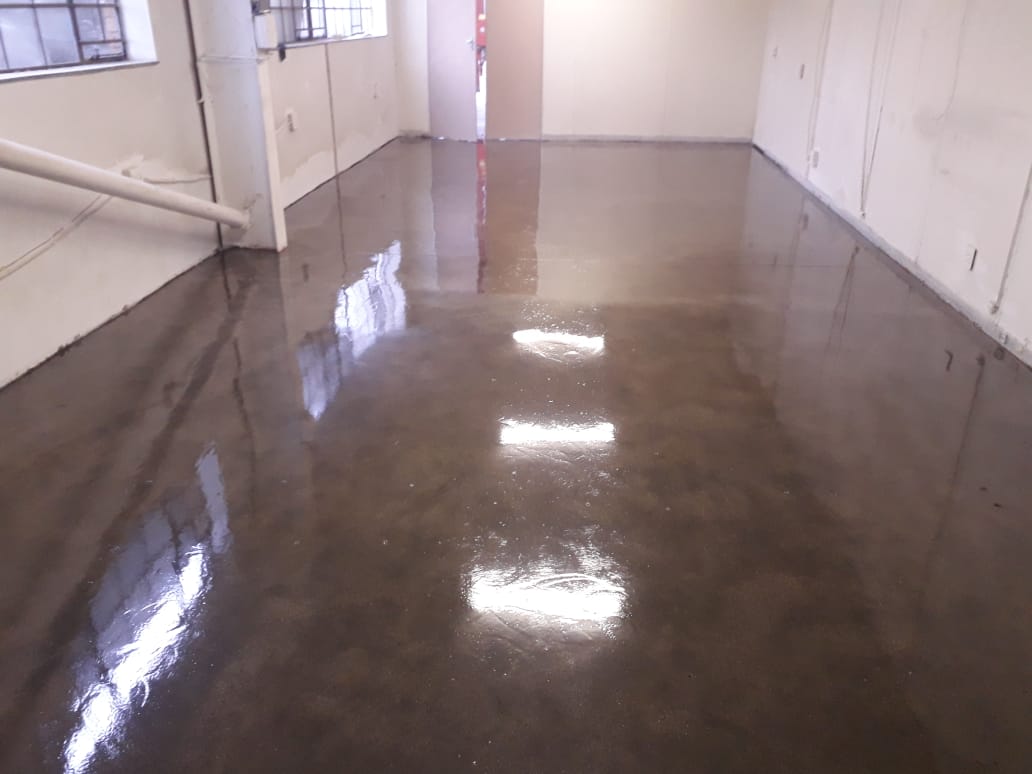 Concrete spalling repair and rebar passivation on a Gauteng parking structure