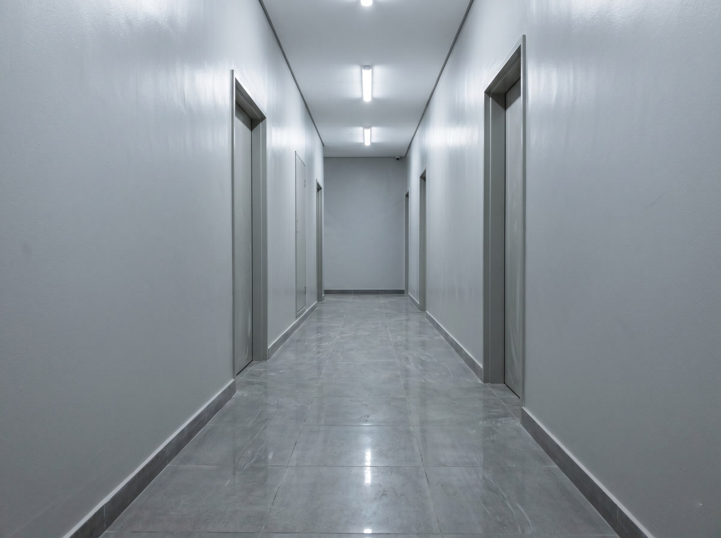 Retail commercial painting completed during night shifts