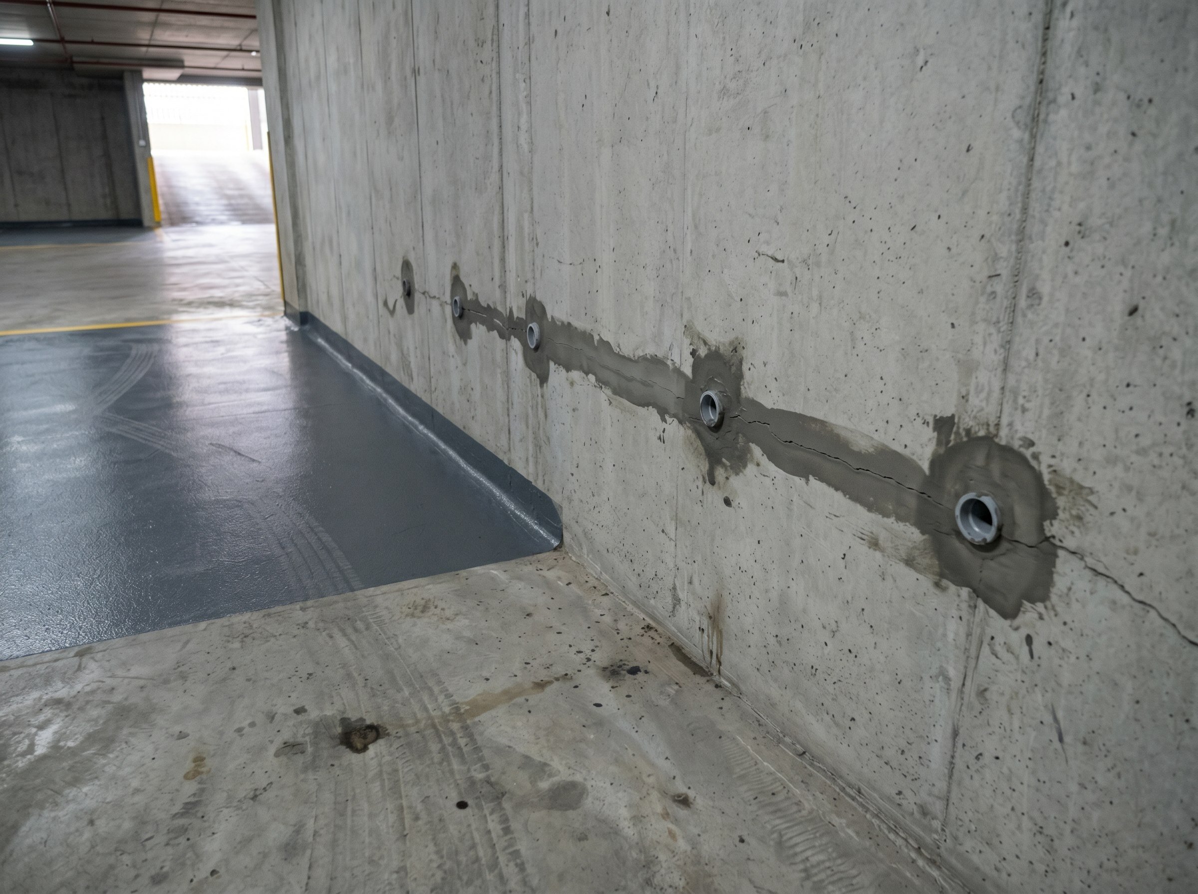 Structural crack injection