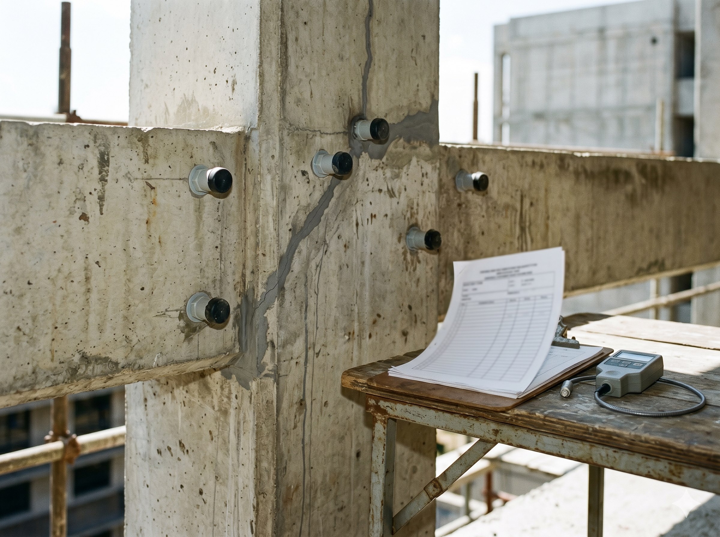 Structural repair QA sign-off