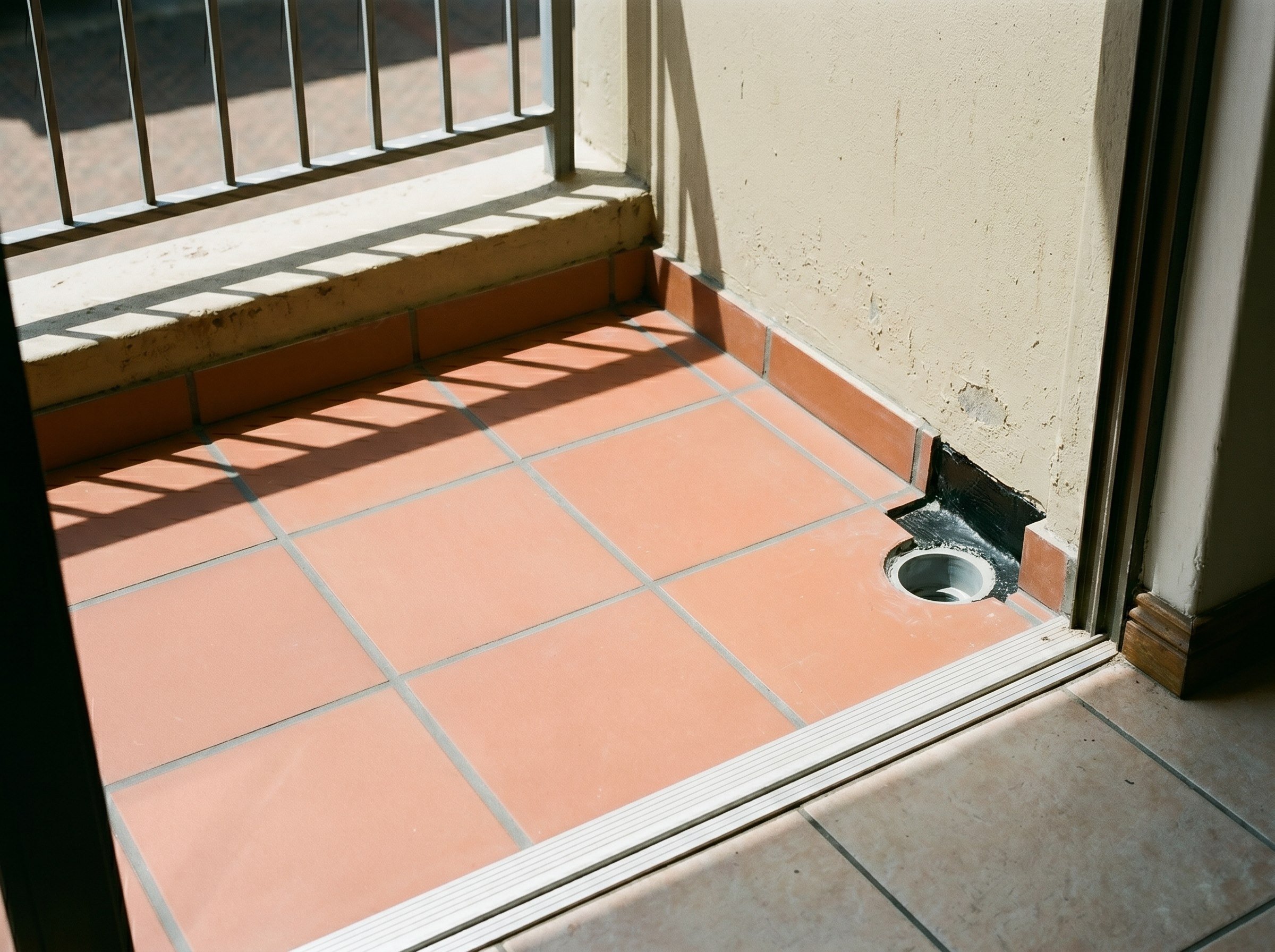 Leaking balcony repair